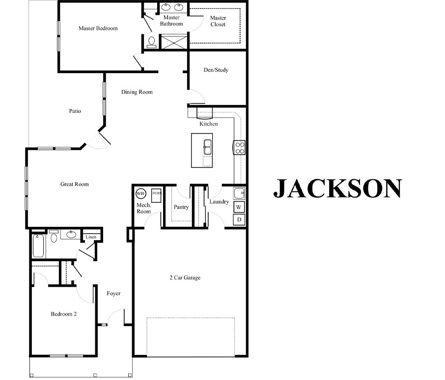 Jackson Architectural Floorplan