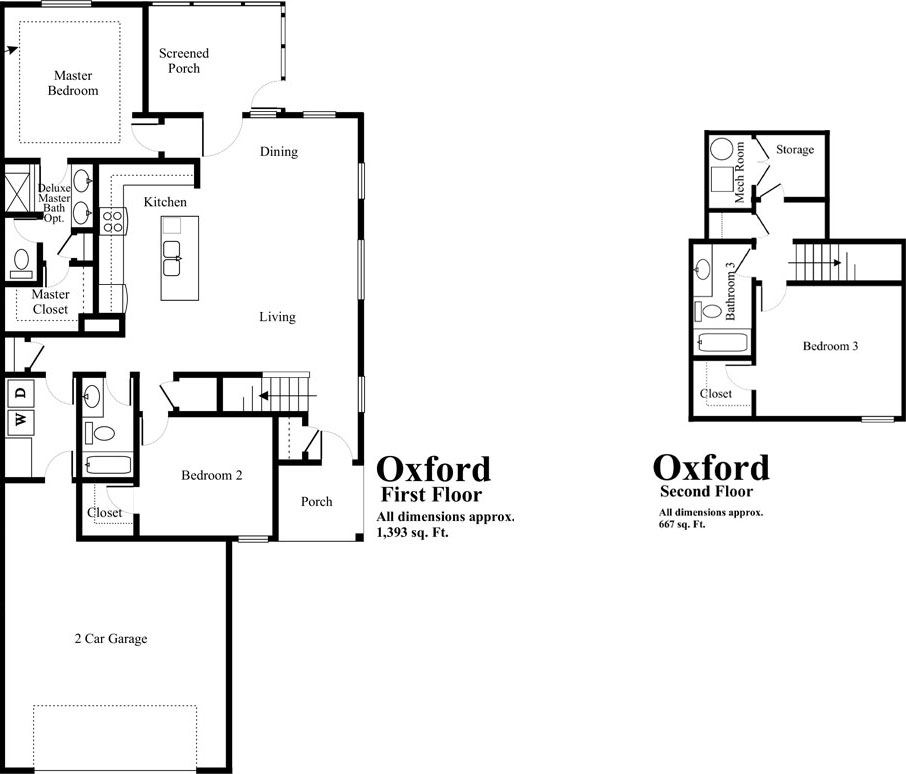 Oxford Architectural Floorplan